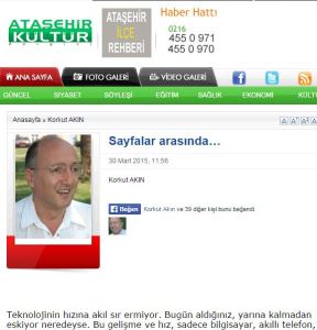 KORKUT AKIN Ekran Alıntısı